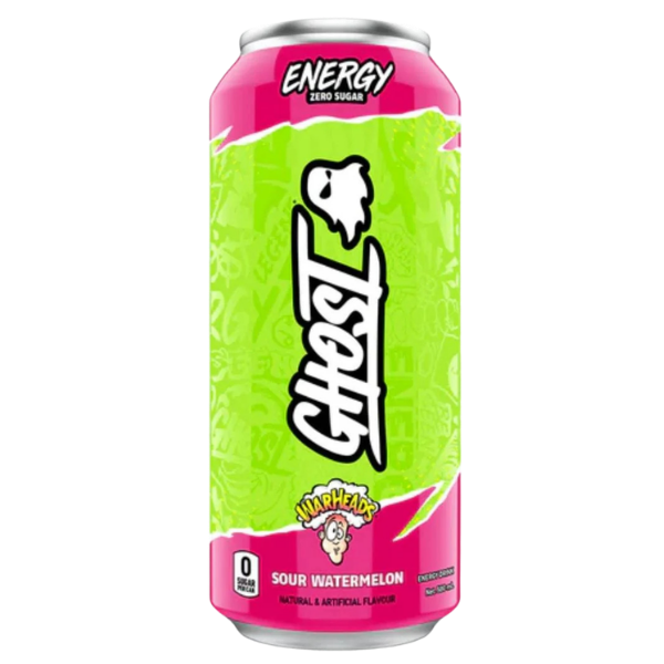 Ghost Energy Warheads Sour Watermelon 500ml
