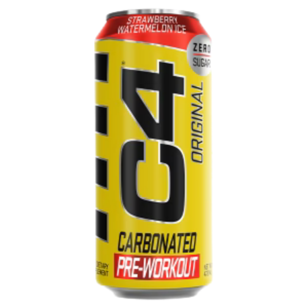 C4  Energy Strawberry Watermelon 473ml – high protein ready-made meal, snap-frozen and delivered NZ wide by MealPrep.nz