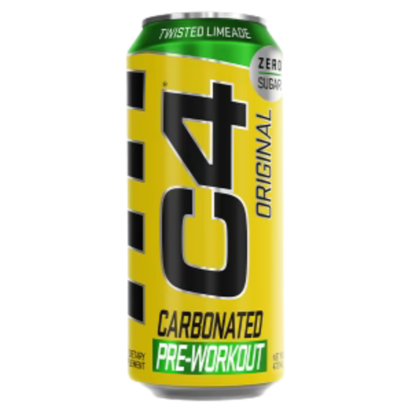 C4  Energy Twisted Limeade 473ml – high protein ready-made meal, snap-frozen and delivered NZ wide by MealPrep.nz