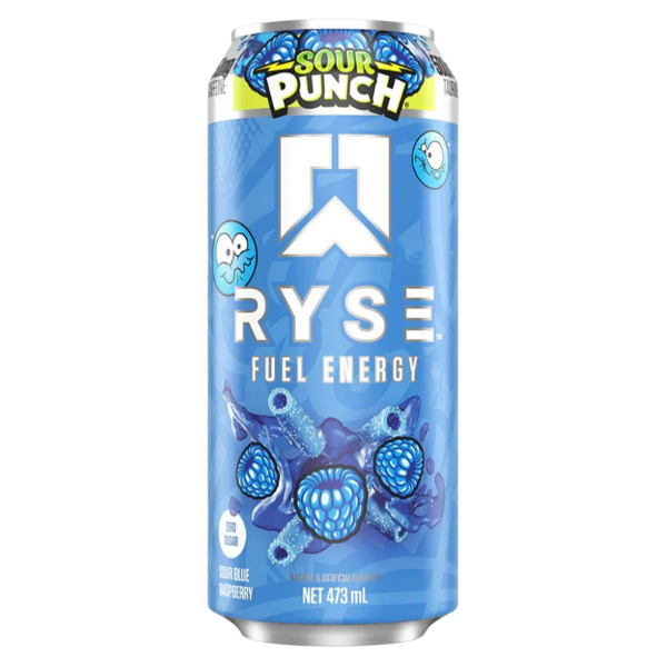 Ryse Energy Sour Punch Blue Raspberry 473ml