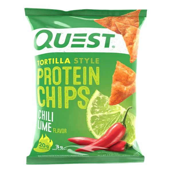 Quest - Chilli Lime Protein Chips – high protein ready-made meal, snap-frozen and delivered NZ wide by MealPrep.nz