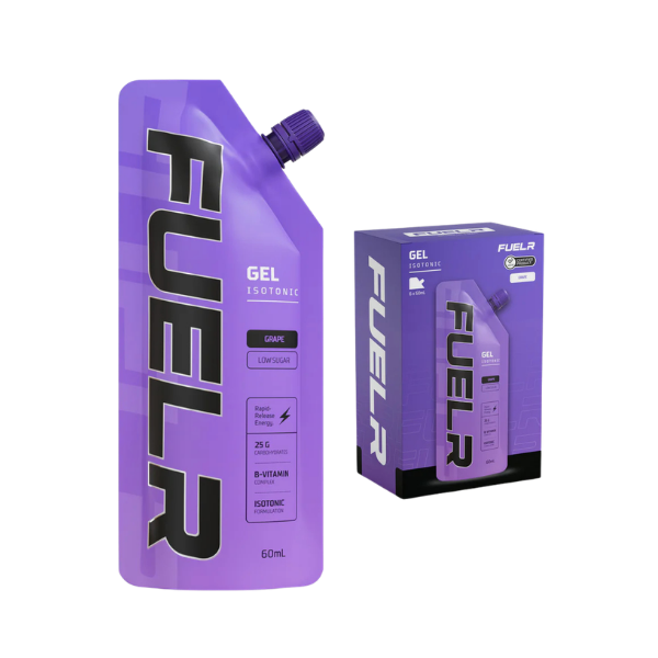Fuel R Gel Isotonic Grape 60ml – high protein ready-made meal, snap-frozen and delivered NZ wide by MealPrep.nz