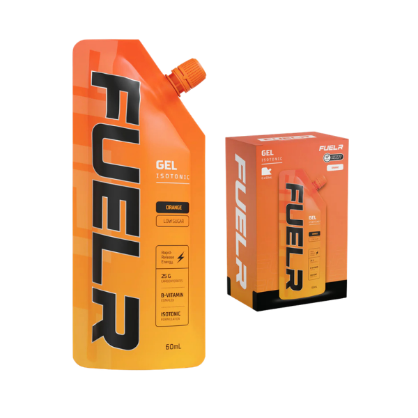 Fuel R Gel Isotonic Orange 60ml – high protein ready-made meal, snap-frozen and delivered NZ wide by MealPrep.nz
