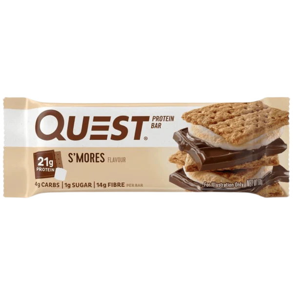 Quest protein bar smores 60g