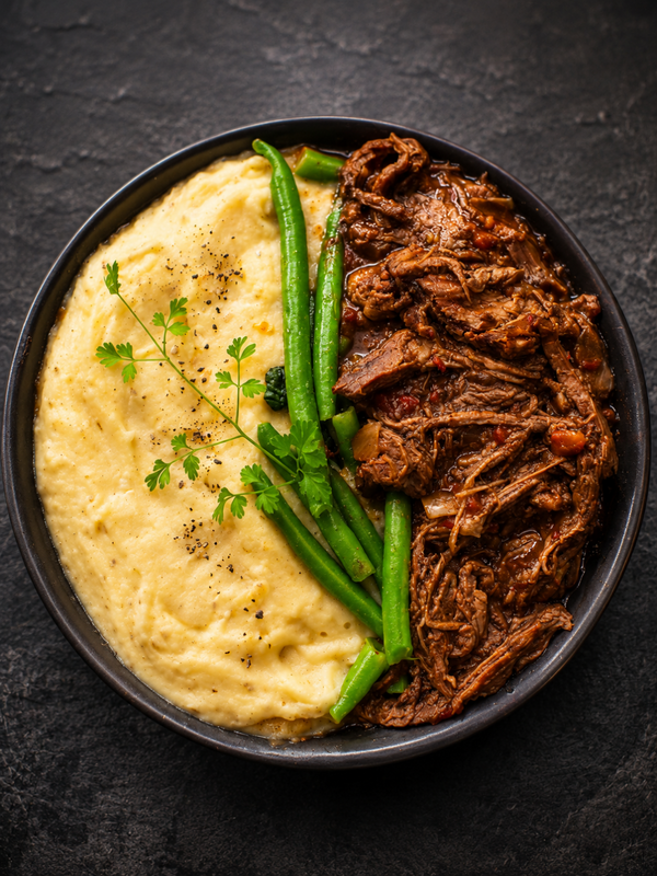 Beef Ragu with Mashed Potatoes - Gourmet – high protein ready-made meal, snap-frozen and delivered NZ wide by MealPrep.nz