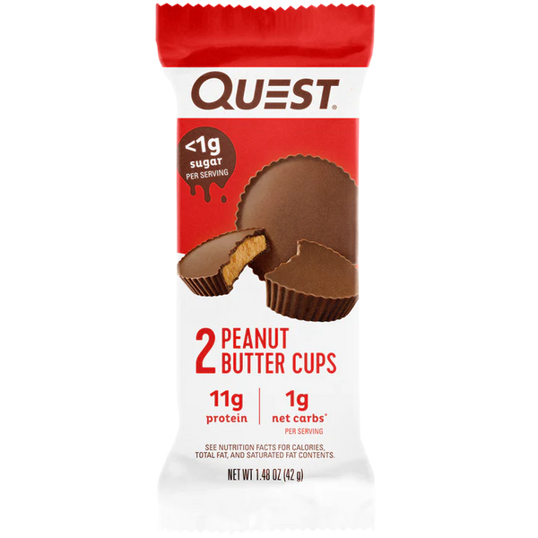 Quest peanut Butter Cups – high protein ready-made meal, snap-frozen and delivered NZ wide by MealPrep.nz