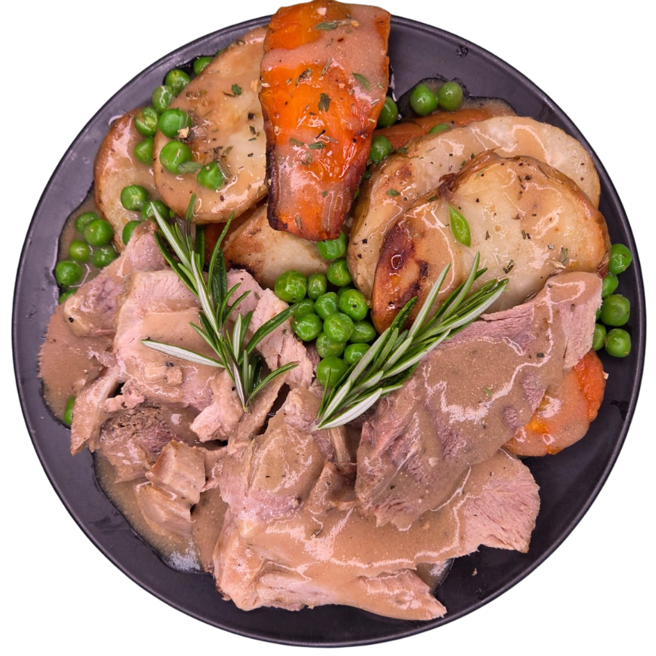 Roast Pork With Seasonable Vegetables