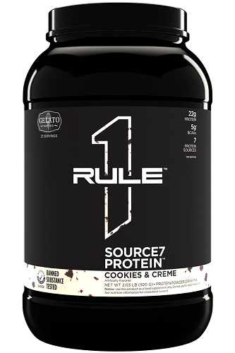 R1 SOURCE 7 PROTEIN COOKIES AND CREAM 2LB