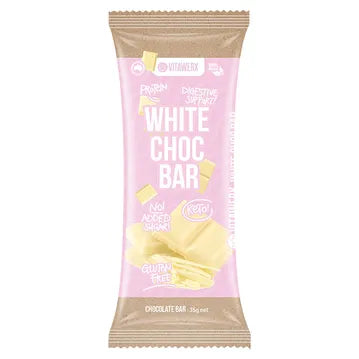 VITAWERX WHITE CHOCOLATE PROTEIN BAR